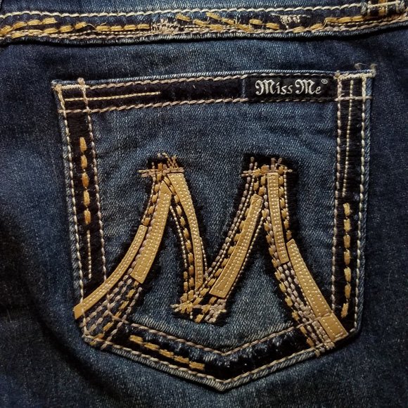 Miss Me ‘The M Series’ ™ X1008BX Boot Cut Jeans - Picture 8 of 12